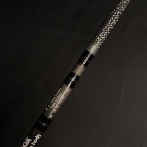 6'9" Medium Heavy Spinning Rod – Stealth Silver