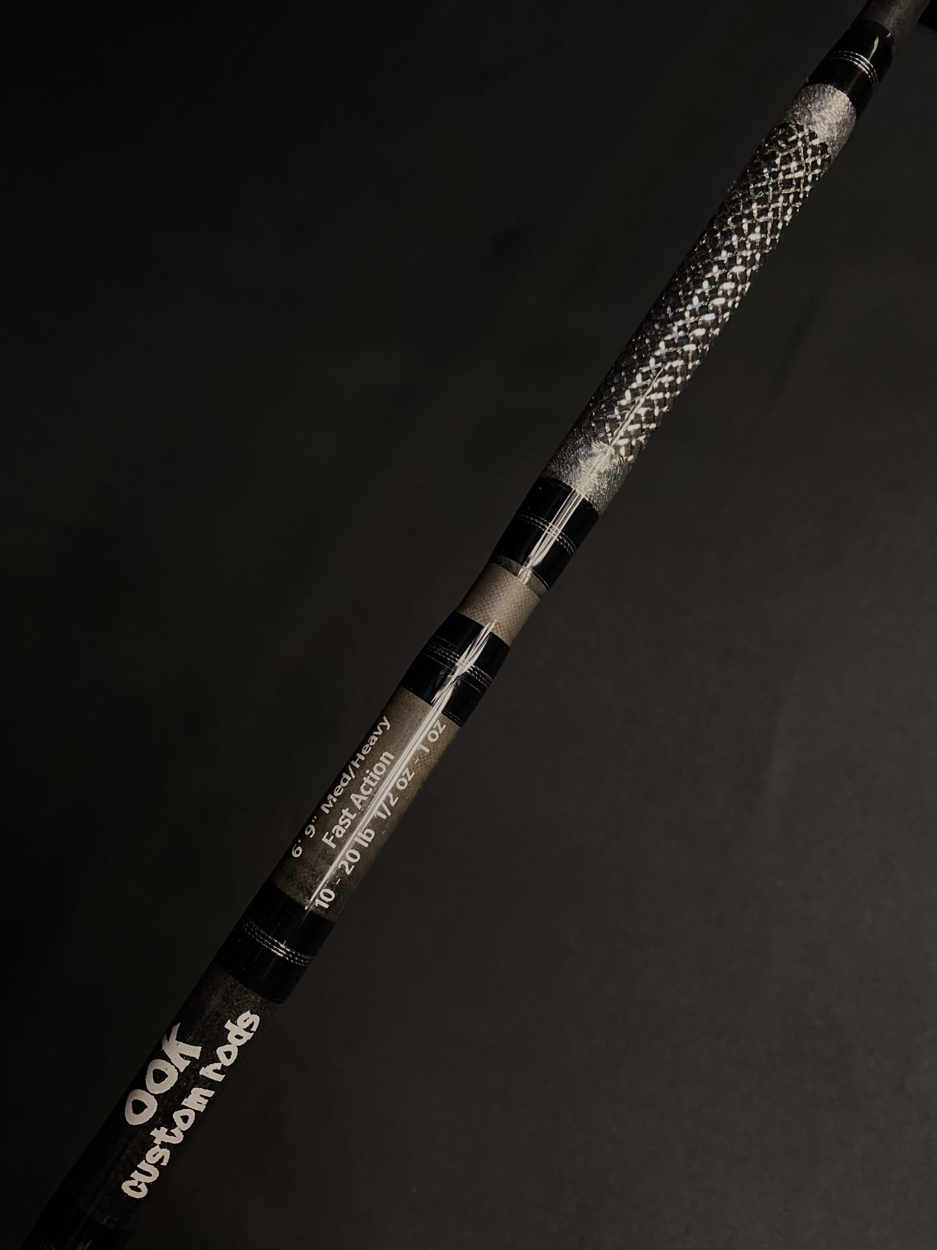 Featured image for “6'9" Medium Heavy Spinning Rod – Stealth Silver”