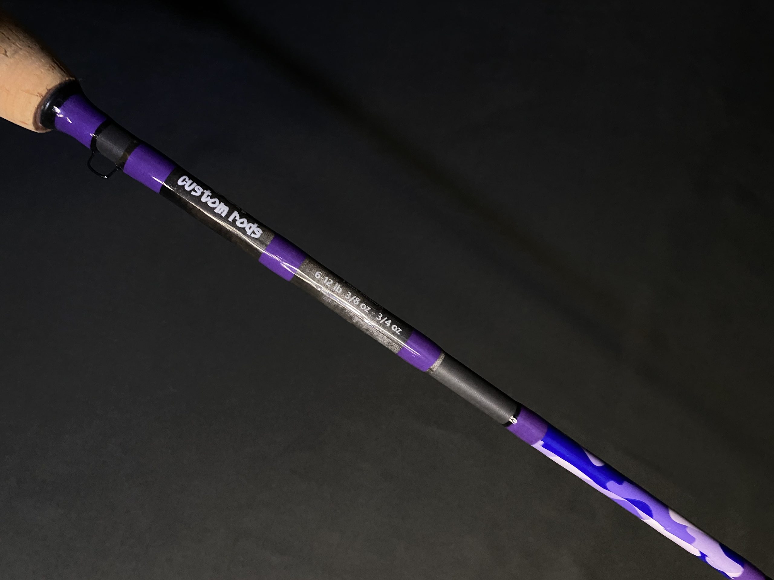 Featured image for “6'2" Medium Spinning Rod – Purple Camo”